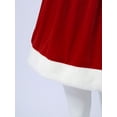 thumbnail image 7 of Alvivi Kids Girls Christmas Hooded Dress Mrs Santa Claus Party Costume 4-14, 7 of 7