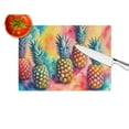thumbnail image 4 of Carolines Treasures DAC1840LCB 15 x 12 in. Colorful Pineapples Glass Cutting Board - Large, 4 of 5
