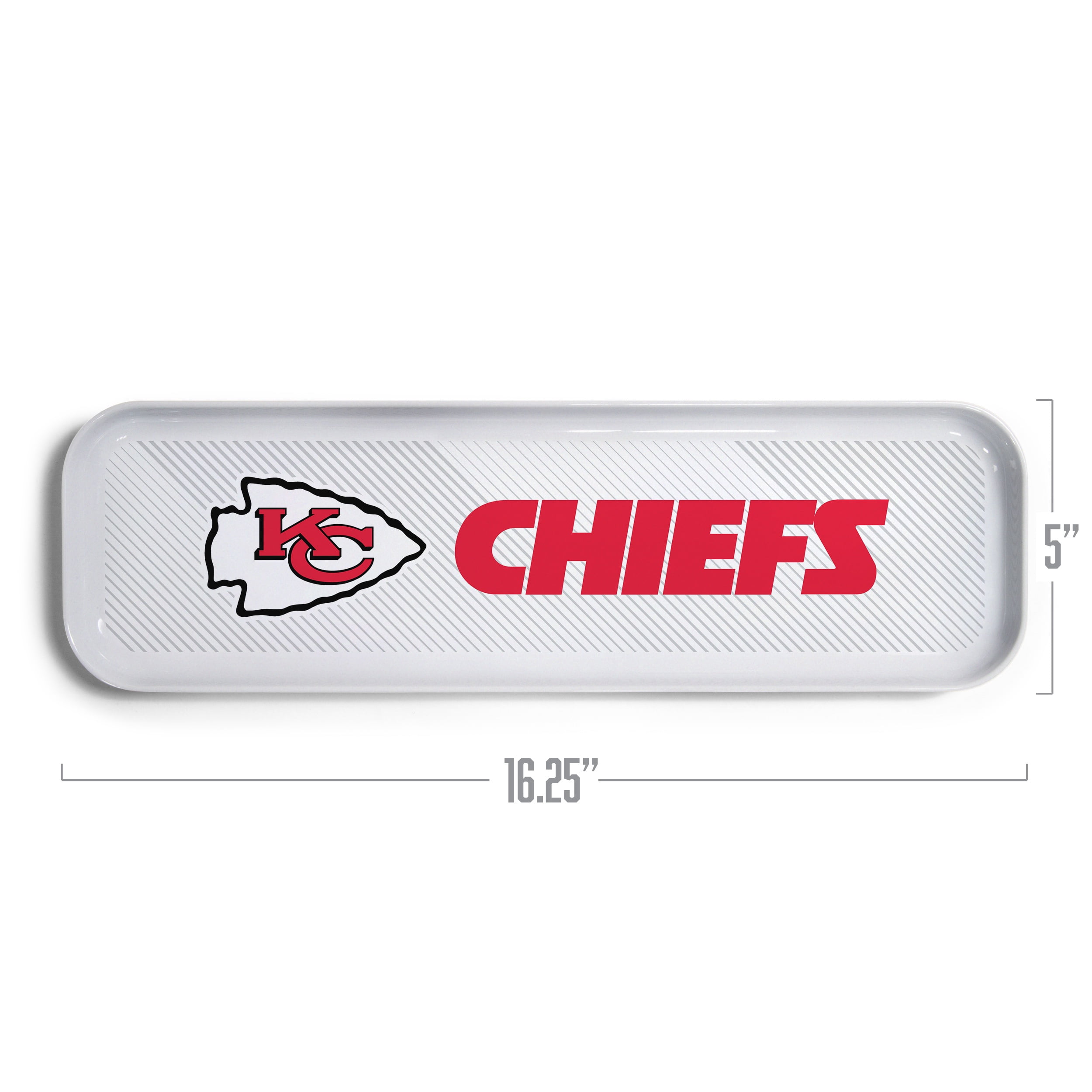 YouTheFan NFL Kansas City Chiefs Small Snack Platter