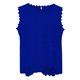 thumbnail image 5 of Camiseta sin mangas holgada con cuello redondo y encaje de ganchillo para mujer - Camiseta informal de manga larga con bloques de color para primavera/verano/otoño, 5 of 5