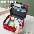 thumbnail image 4 of First Aid Bag Empty, Emergency Medic Trauma bag, Journey Home Walking Camp Car Office (Big, Red) Medical bag for, 4 of 5