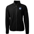 thumbnail image 2 of Men's Cutter & Buck Black Saint Louis Billikens Big & Tall Cascade Eco Sherpa Fleece Full-Zip Jacket, 2 of 3