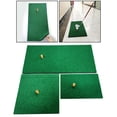 thumbnail image 3 of Tapis d'Entraînement de Golf Professionnel avec Support en Caoutchouc - Vert, 60x30cm, 3 of 10