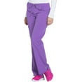 thumbnail image 5 of Dickies Xtreme Stretch Medical Scrubs Pant for Women Mid Rise Drawstring Cargo Plus Size 82011, 5 of 7