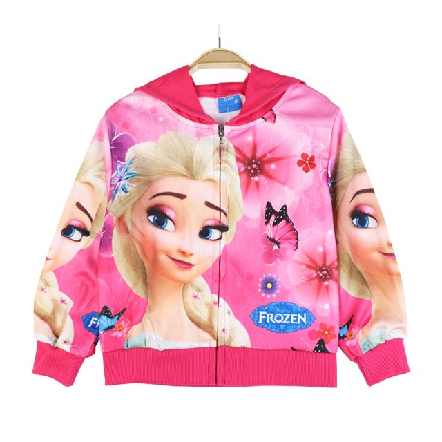 Disney nueva primavera otoño Frozen 2 Anna Elsa niños niñas abrigo invierno bebé niños salida ropa con capucha prendas de vestir chaqueta Clothing2T Gao Jinjia LED