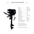 thumbnail image 3 of 4.0 Model Brushless Electric Boat, Outboard Motor ,with 48V 1000W Output Fishing ,Boat Engine ,Easy to Install, 3 of 6