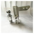 thumbnail image 5 of Adjustable Trailer Hitch 2" Receiver 6" Drop/Rise Drop Hitch 12500 LBS Dual Towing Ball 10", 5 of 5