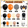 thumbnail image 2 of Balloon Arch Parready Halloween naranja/negro 120 unidades, 2 of 8