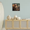 thumbnail image 3 of Stupell Industries Funny Cat & Newspaper Animals Painting Wrapped Canvas Art Print Wall Art, 24 x 24, 3 of 8
