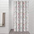 thumbnail image 2 of Floral Princess Unicorn Pattern Shower Curtain 36"x72" ,Bathroom Decorative Shower Curtains Set with 12 Hooks,Modern Waterproof Washable Shower Curtain, 2 of 6