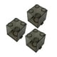 thumbnail image 1 of 3 Piezas Vitrina para Figuras Caja Transparente de Exhibición Mini Organizador de Muñecos Apilable en PS Resistente Adecuada para Escritorio Colección Negro claro, 1 of 8