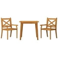 thumbnail image 3 of vidaXL Patio Dining Set Outdoor Furniture Set for Garden Solid Wood Acacia, 3 of 53