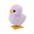 thumbnail image 4 of Juguete de peluche de pollito con cuerda, diseño de dibujos animados realista para niños, juguete para saltar Rosa 30 g, 4 of 9