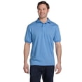 thumbnail image 2 of Hanes Adult 5.2 oz., 50/50 EcoSmart Jersey Knit Polo - 054, 2 of 4