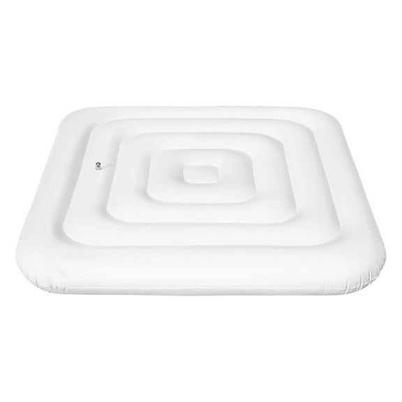EcoNest Inflatable Hot Tub Cover Square Hot Tub Cover Replacement Foldable Spa Covers Protector For Outdoor Inflatable Hot Tub Rainproof And Tearproof