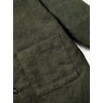thumbnail image 5 of Cozy Cub Baby Boy Button Front Pocket Patched Teddy Lined Jumpsuit, 5 of 5