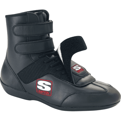 Simpson Racing SP800BK Stealth Sprint Driving Shoes Adult Mens 8 Black ...