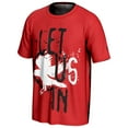 thumbnail image 2 of Men's ProSphere Red Wyatt Sicks Let Us In T-Shirt, 2 of 3