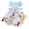 Parent's Choice Plush Blue Elephant Security Blanket with Satin Back and Tags, 12 x 12", Infant Unisex