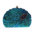 thumbnail image 1 of 1 bolso de noche con cuentas y lentejuelas para mujer, elegante bolso de mano para fiesta., 1 of 7