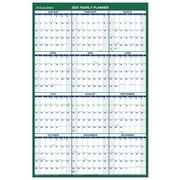 AT-A-GLANCE 2025 Vertical Reversible Erasable Wall Calendar Large 24 x 36 -