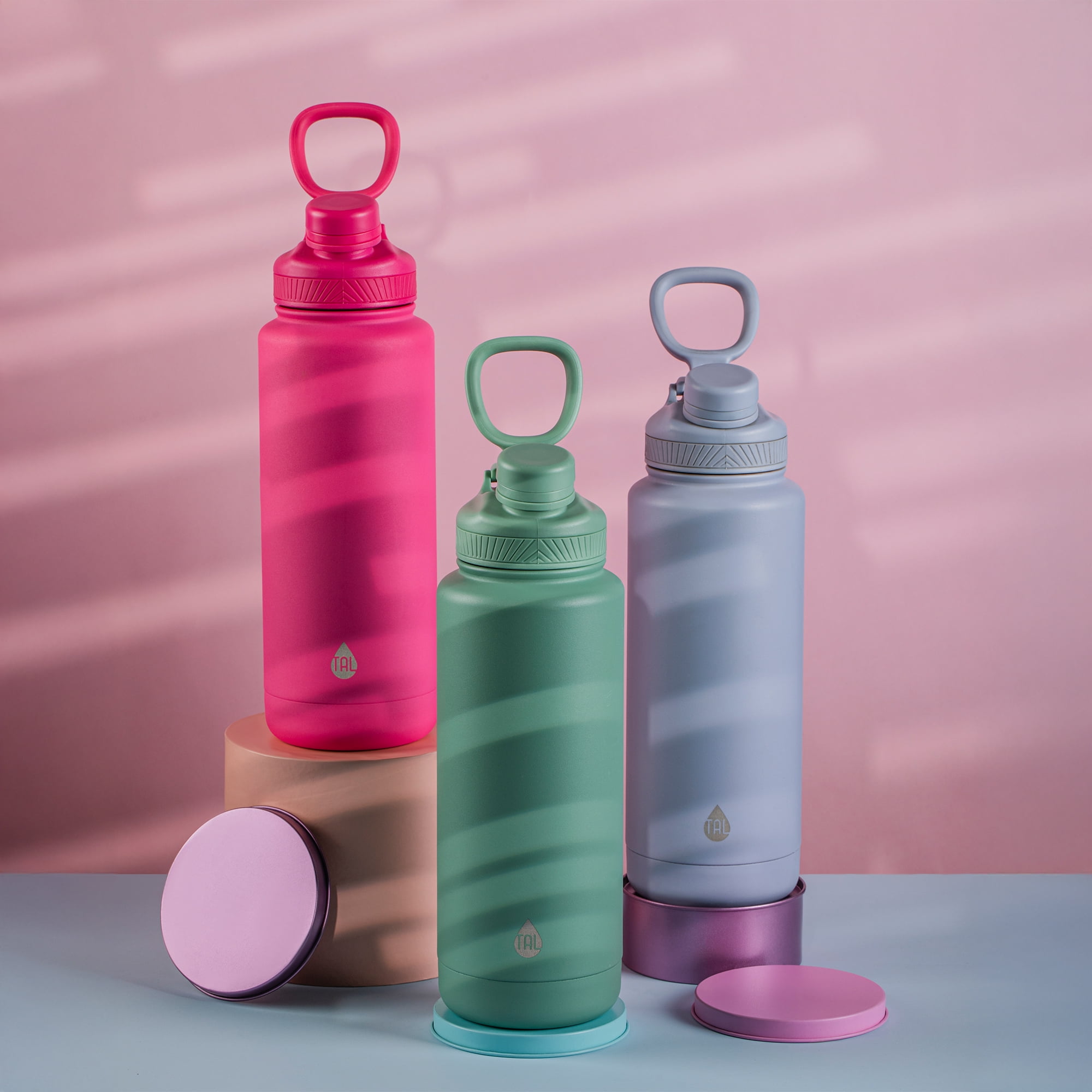 Bouteille d'eau TAL Ranger en acier inoxydable 1 134 ml, gris bleu TAL 40OZ RGR GBLE