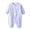 Purple, variant on Newborn Sleepers Baby Boy Baby Pajamas with Mitten Infant Romper Zip Up One Piece Jumpsuits Outfit 0 3 6 9 12 18 24 Months (Yellow,3-6 Months)