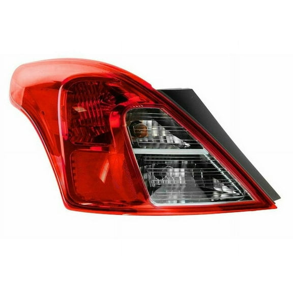 Left Tail Light Assembly - Compatible with 2012 - 2019 Nissan Versa Sedan 2013 2014 2015 2016 2017 2018