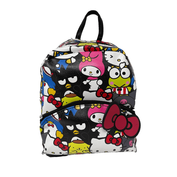 Sanrio Hello Kitty 11" PU Leather Fashion Backpack-C6CME4WN