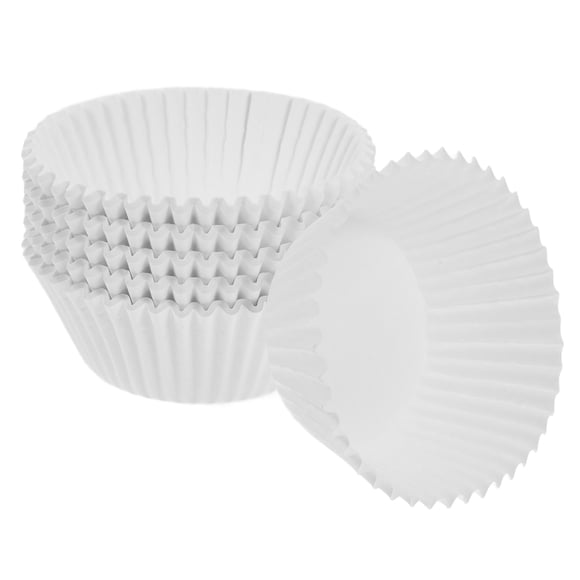 Miangastore 100pcs Paper Cupcake Wrappers Mini Cake Liners Paper Cups Versatile Egg Tart Pudding Cups Muffins Liners Paper Cupcake Baking Cups