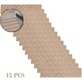 thumbnail image 1 of Dvruxg 15 Pcs Extra Large Non-Slip Carpet Stair Treads - Slip Resistant Indoor Rug for Elders & Pets - Easy to Clean with Reusable Adhesive, 1 of 5