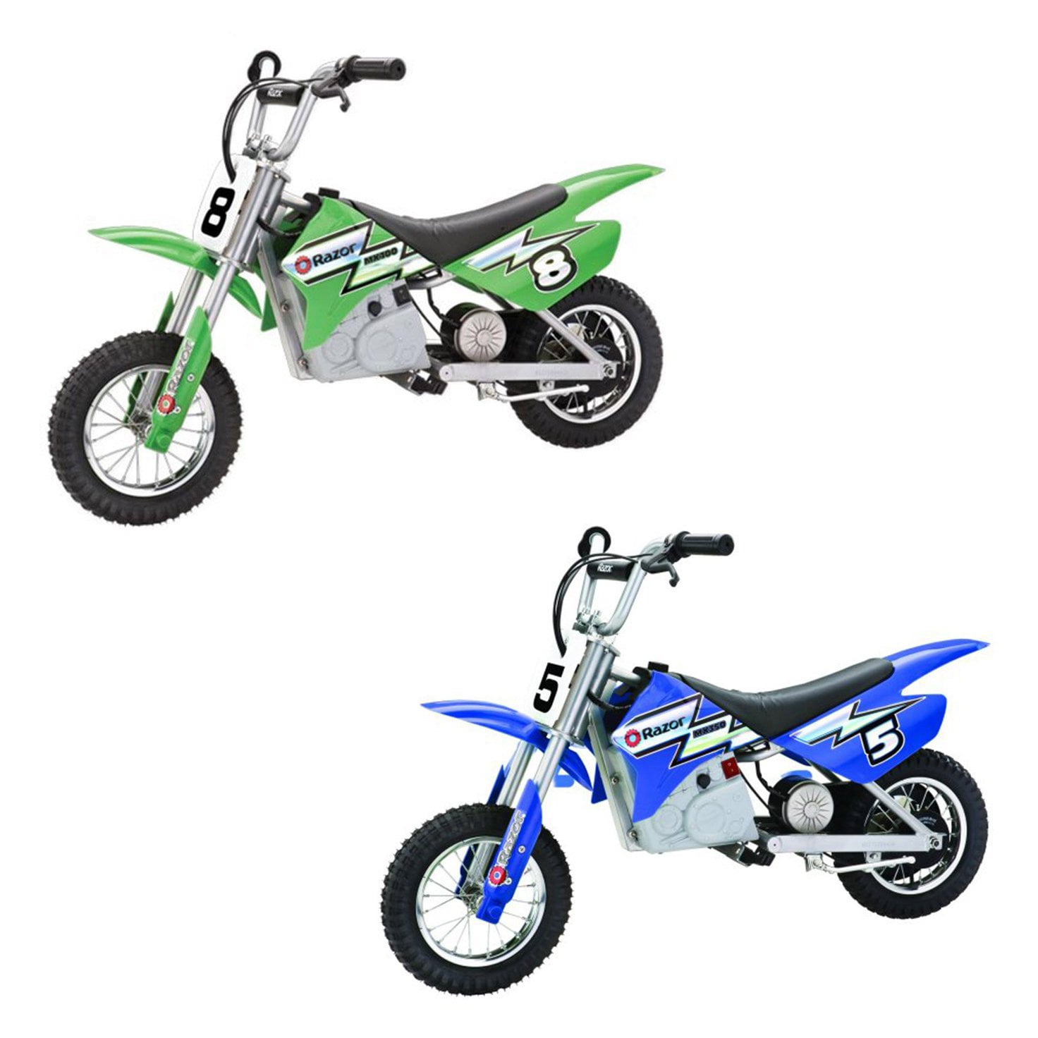 razor dirt bike green