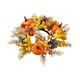 thumbnail image 2 of Corona de velas en forma de anillo,Corona artificial con forma de calabaza y vela para festival,Candelabro de calabaza con corona de otoño,Adorno de corona de Acción de Gracias,festival de, 2 of 9