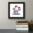 thumbnail image 3 of Gallery Pops Sanrio Pochacco - Pochacco Sticker Graphic Wall Art, Black Framed Version, 12" x 12", 3 of 5
