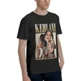 thumbnail image 2 of Kehlan Mens Womens Hip Hop Rap Trap Rapper Streetwear Vintage Style T-Shirt Black, 2 of 7