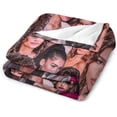 thumbnail image 3 of Zendaya Blanket Sexy #8 Super Soft Throw Blanket Silky Flannel Lightweight for Sofa, Bed Blanket All Season Use 30""*40""（76 * 100cm）, Style-2, 3 of 6