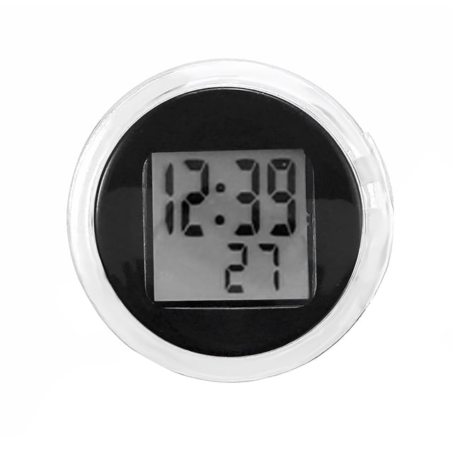 Mini Reloj Para Bicicleta Adhesivo Trasero Impermeable Reloj Compacto Para Motocicleta Cateissary VI009058-02