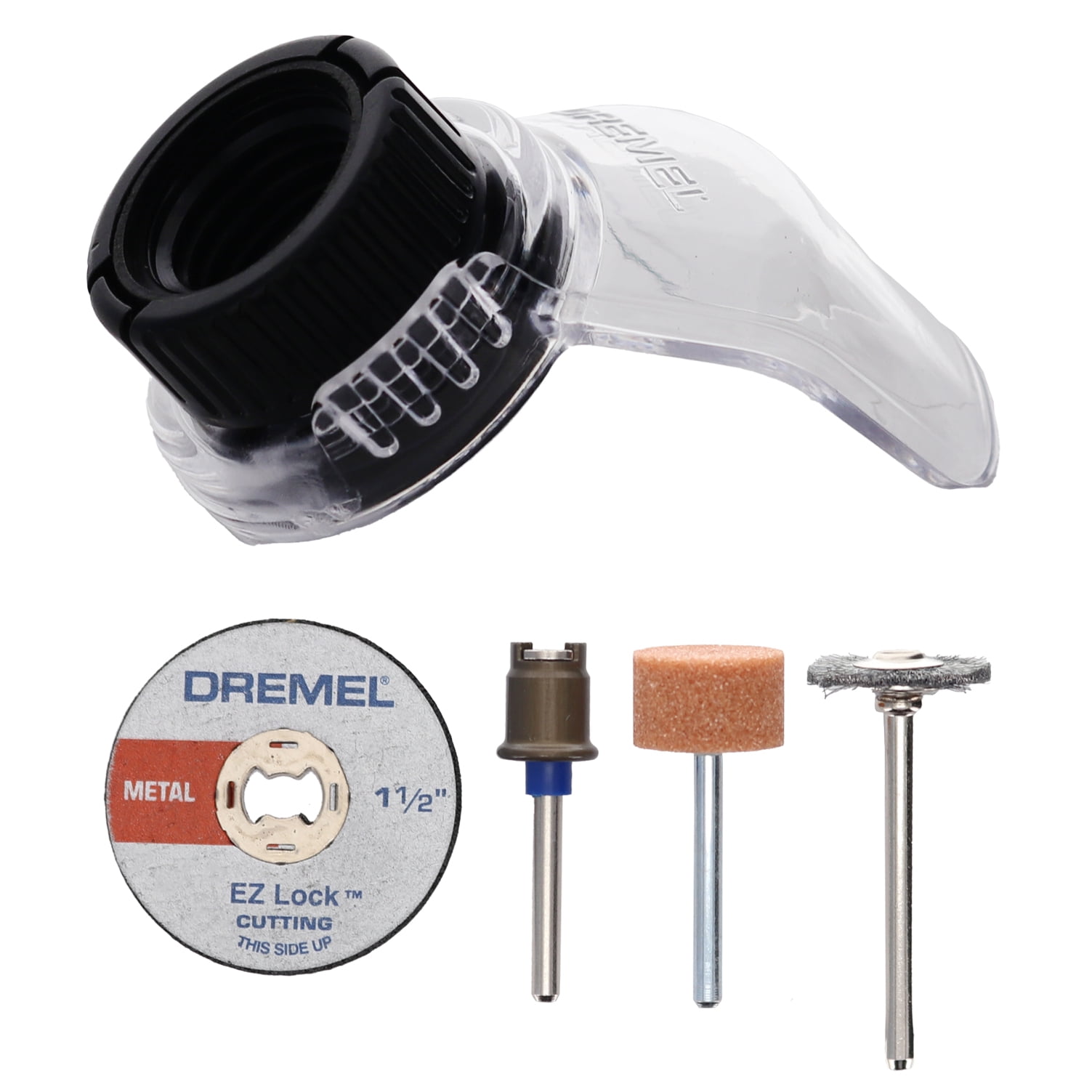 Dremel A550 2615A550AB  Rotary Tool Shield Attachment Kit for Tool Models 3000 & 4000 (4-Pack)