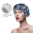 thumbnail image 5 of Dragon A Shower Cap, Reusable Bath Hair Hat for all Hair Lengths Hair Cover with Elastic Band Double Waterproof Layers Bathing Hat, 5 of 5
