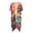 Beach Vacation Patterns, variant on Breathable Long Kimono Swimsuit Cover Up for Beach High Quality Fabrics Casual Bathing Suit Cover Up Parrot Feather