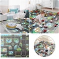 thumbnail image 1 of Border Children's Toy Play Mat 130X100CM English Version Of Traffic Parking Lot Mat, 1 of 8