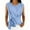 Light Blue, variant on cocolona Summer Linen Irregular Tank Tops for Women Sleeveless Crew Neck Shirts Trendy Casual Solid Color Blouses