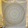 thumbnail image 4 of Mandala Tapestry Wall Hanging Hippie Tapestries Boho Wall Art Beach Towel Picnic Mat Home Decor Textiles for Living Room Bedroom, 4 of 7