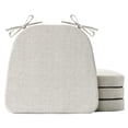 thumbnail image 1 of Juego de 4 cojines IASEAHK para sillas de comedor, color beige, 1 of 7