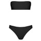 thumbnail image 3 of Gibobby Traje de Baño Sexy Bikini Set Women Beauchwear Bikini Swimwear Brazil Push Up Vendage Swimmit Bandeau Swimsears Tankinis Set(Negro,M), 3 of 4