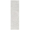 thumbnail image 2 of SAFAVIEH Abstract Kebo Distrssed Runner Rug, Light Grey/Beige, 2'3" x 8', 2 of 10