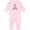 AD-Pink, variant on Knitted Donkey with Buttons Baby Romper Coveralls