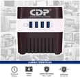 thumbnail image 2 of Regulador de Voltaje CDP RU-AVR604 600VA/300W AVR Supresor de Picos 4 Salidas + 4 USB, 2 of 4