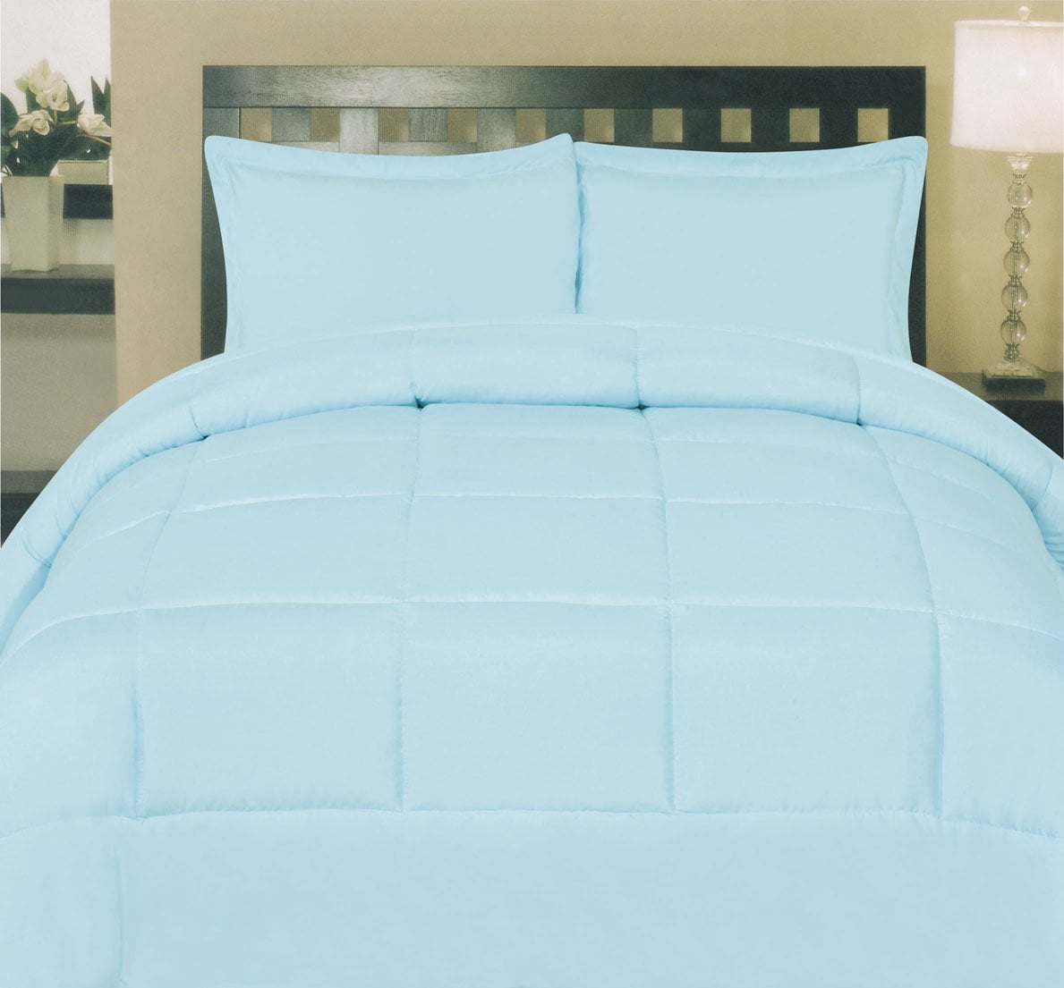 Goose Down Alternative Reversible All Season Comforter Twin