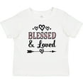 thumbnail image 3 of Inktastic Blessed and Loved Baby Girl Girls Baby T-Shirt, 3 of 5